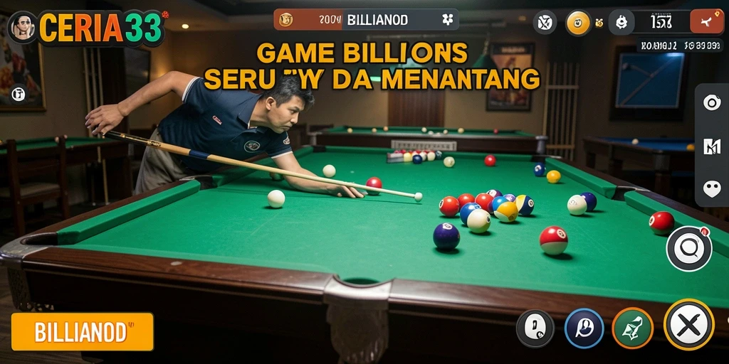 Tampilan antarmuka CERIA33 yang menarik dan fungsional.
