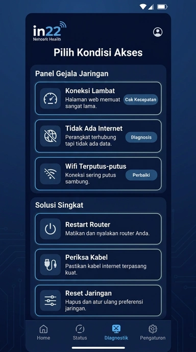 Tampilan link alternatif in22